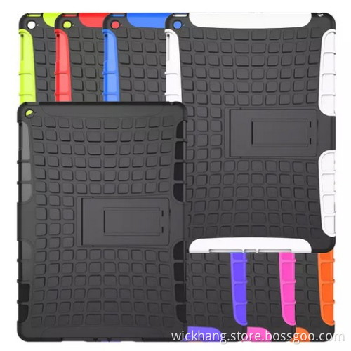 Heavy Duty Rugged 2 in 1 Hybrid Case Stand for Apple iPad Air 2 iPad 6
